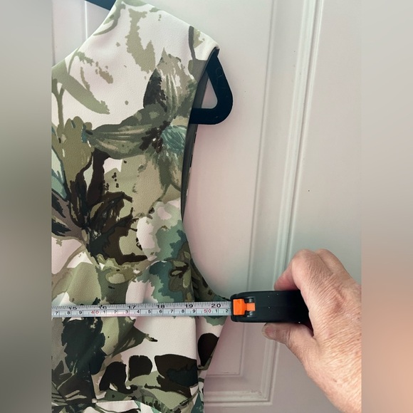 Connected Apparel Green Floral Dress - Picture 11 of 11